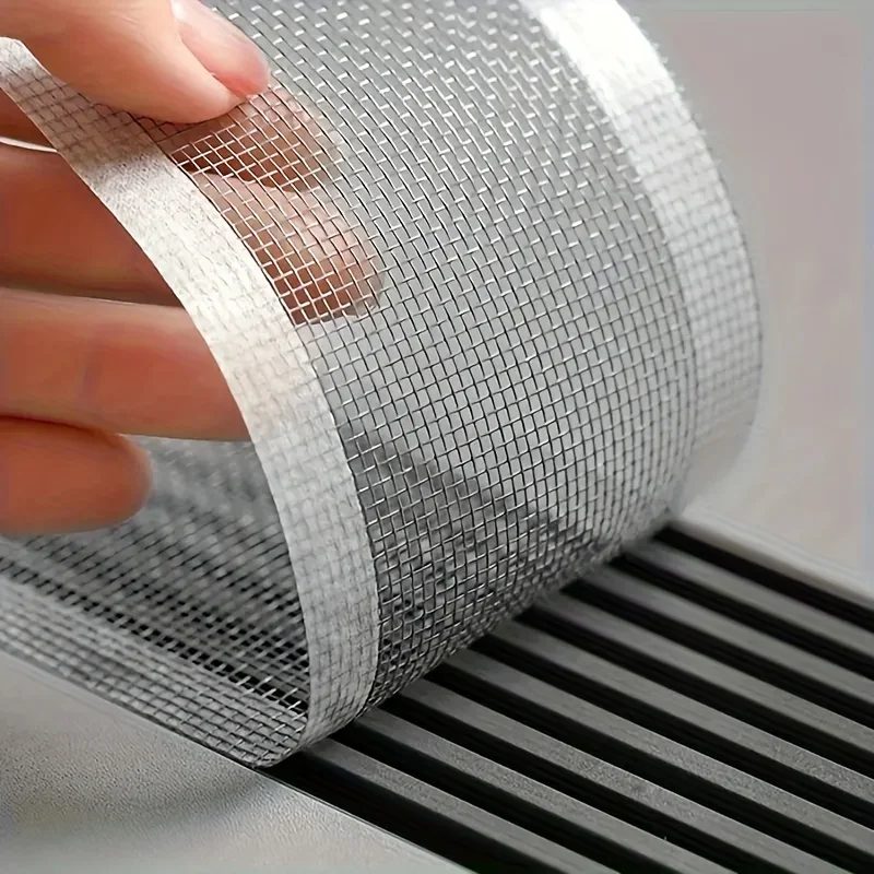 12cm*4m Cutable Shower Drain Hair Catcher Disposable Shower Drain Sticker Easy To Stick Suitable for Home