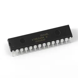 Microcontrôleur à puce unique ATMEGA8A DIP 28, 8 bits, Flash, ATMEGA8A PU 