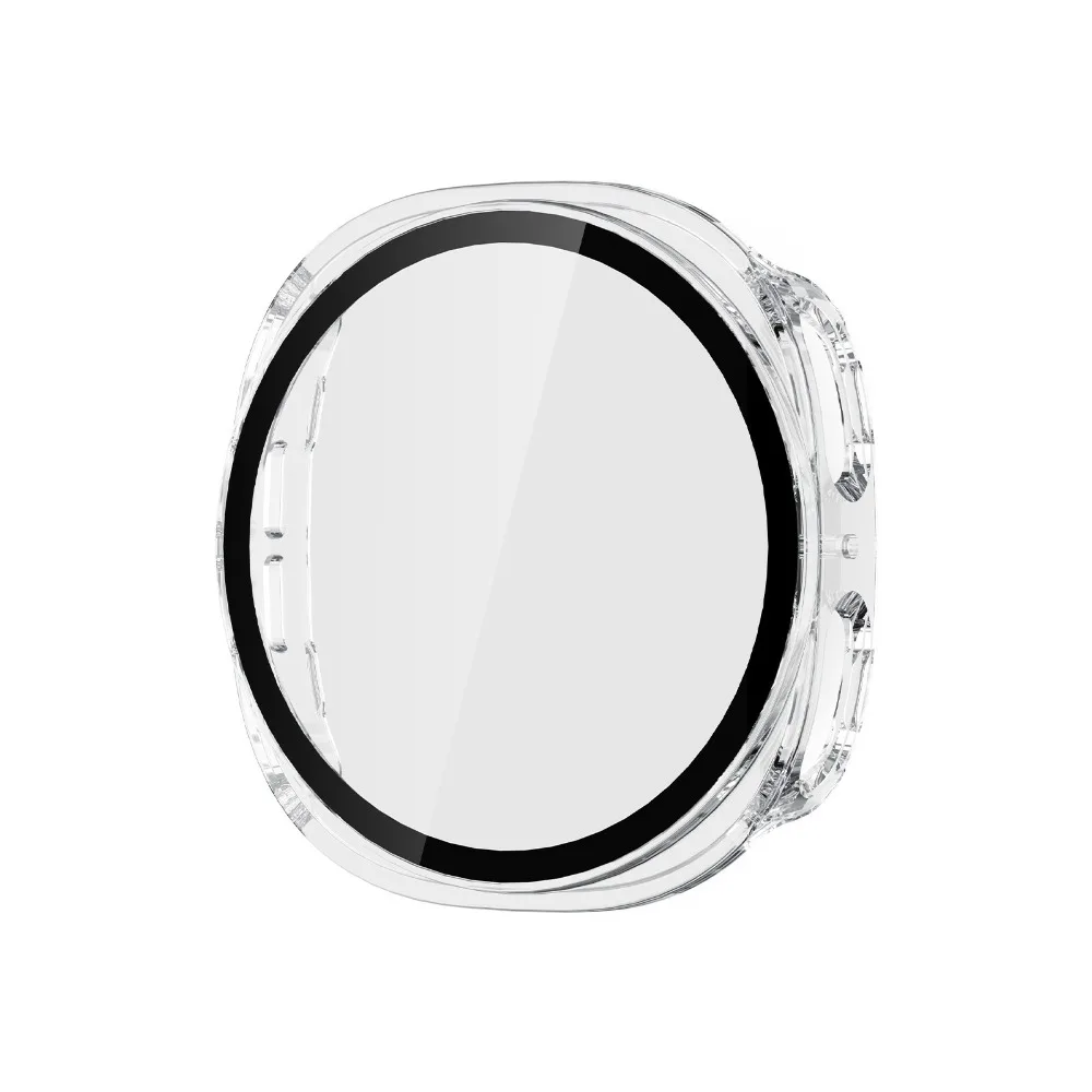 Premium Glass PC Case + Screen Protector for Galaxy Watch 8 - Full Hard Bumper Cover 44mm/40mm