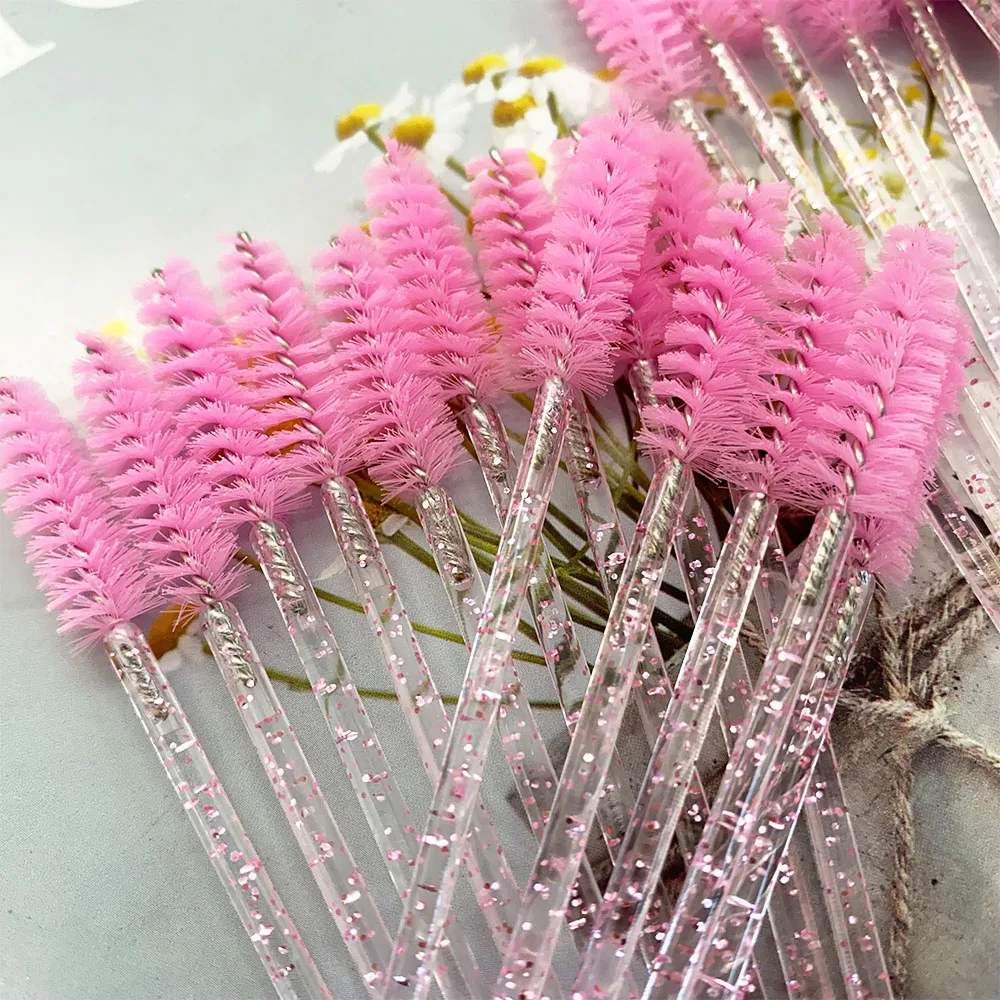 Eyelash Brushes Disposable Eyelashes Extension Brush Makeup Tool For Mascara Wands Applicator Spoolers Tools 100Pcs