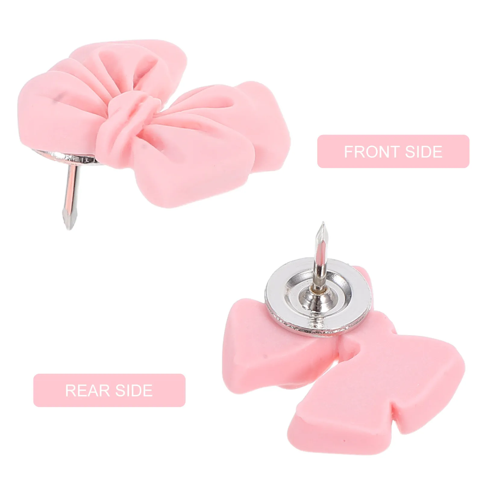 30Pcs 수지 활 모양 푸시 핀 기능적이고 세련된 장 사무용 핀, 가정, 학교, 벽 메모 핀, 사진 디스플레이, 코르크 보드용