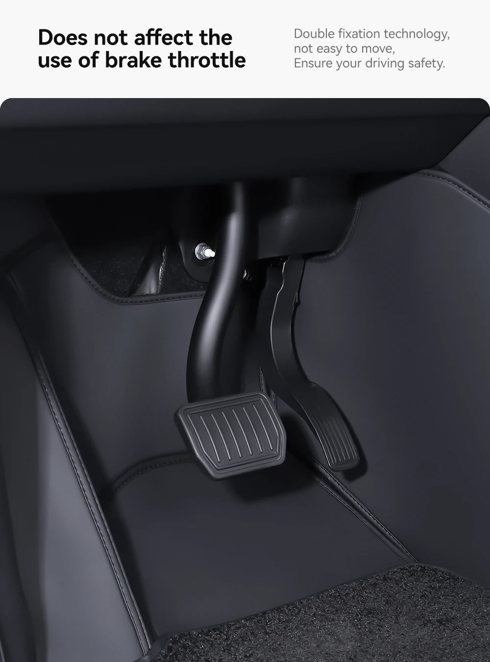 For Tesla Model Y 2025 Juniper Leather Trunk Mats Rear Seat Back Protector Pad F