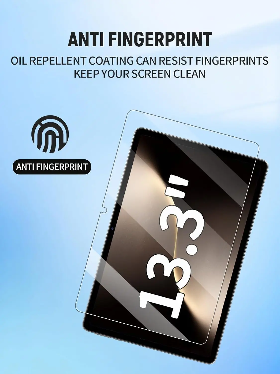 Premium Tempered Glass Screen Protector - Anti-Scratch Tablet Protective Film