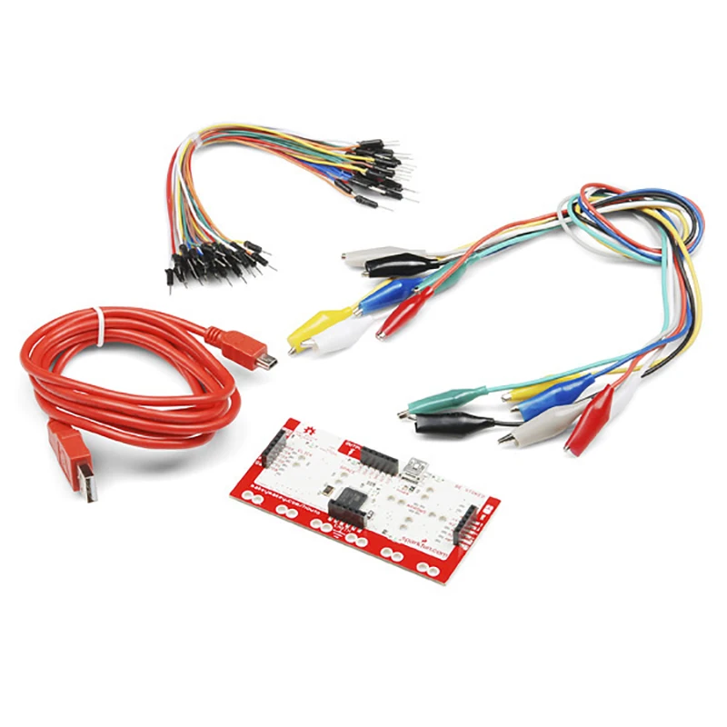 Kit Scheda Controller Standard Makey Con Clip A Coccodrillo Per Arduino