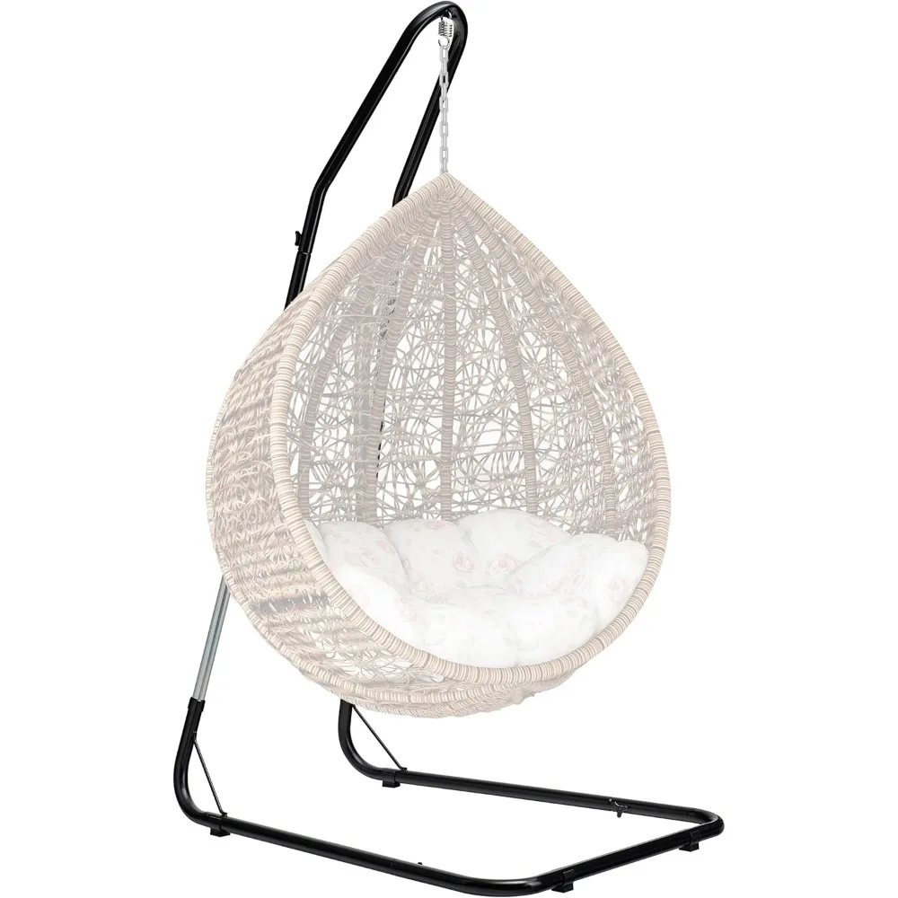 Heavy Duty Steel Sensory Swing Stand- Weather & Rust Resistant Arc Stand- Adjustable Portable Stand 330lbs