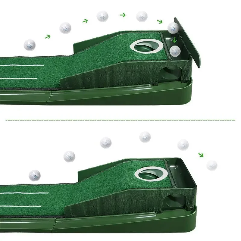 Mini Golf Green Putter Mat Portable Indoor and Outdoor Golf Practitioner PM015 6