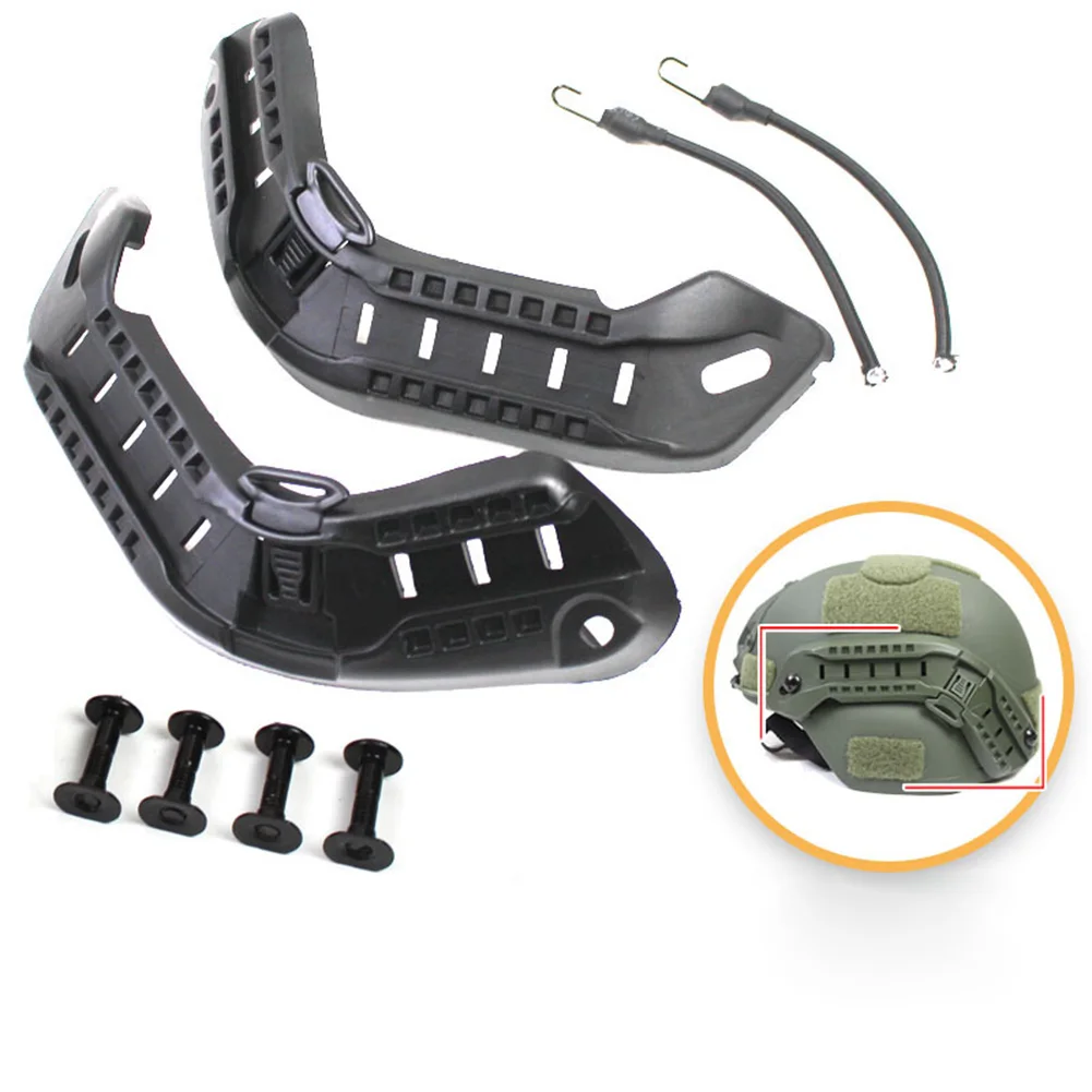 Tactical MICH2000 Helmet Side Guide Rail ARC Helmet Mount Rail Military Airsoft Mich 2000 ABS Helmet Accessories 1 Set