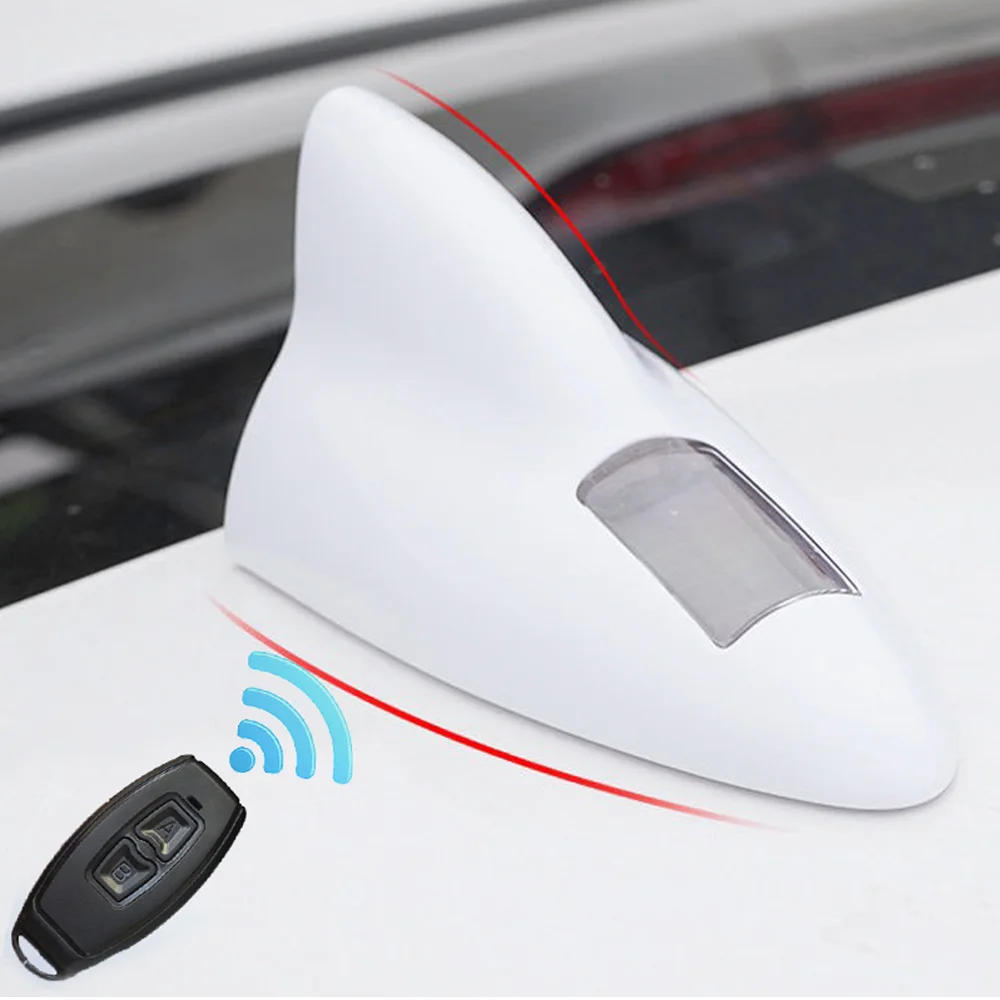 

Solar LED Strobe Light For Car Signal Lamp Warning Light Auto antenna Modeling Decorating Accessories Truck Flashing Flash Light