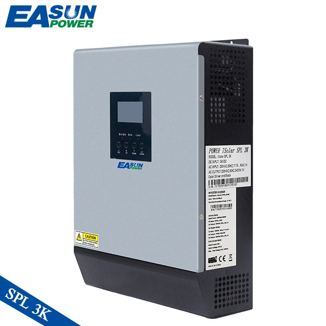Easun Power Pwm Inverter Solare 24Vdc 220V 3000W Inverter Con Caricabatterie Off Grid Auto 50Hz 60Hz Onda Sinusoidale Pura