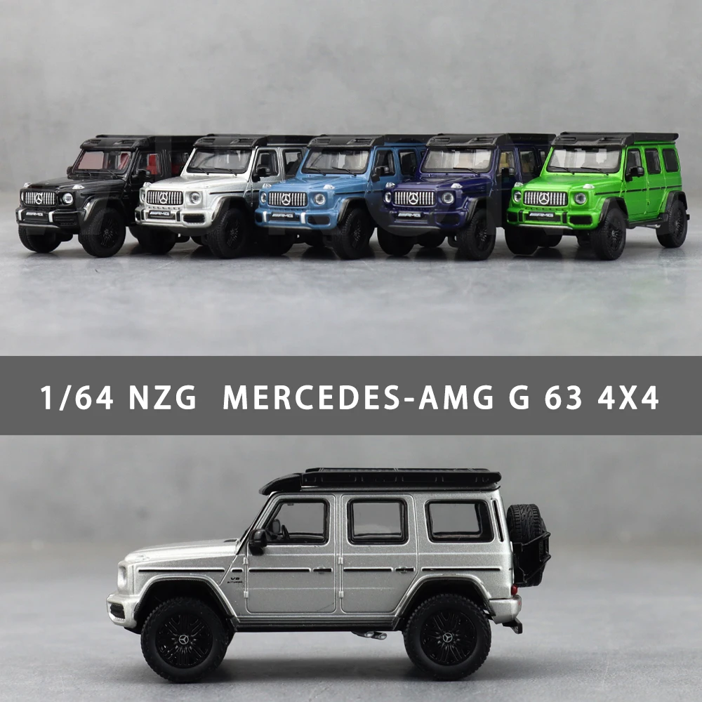1/64 G63 G 63 4 × 4 м² NZG KengFai литая модель игрушечного автомобиля, подарки для отца, друзей