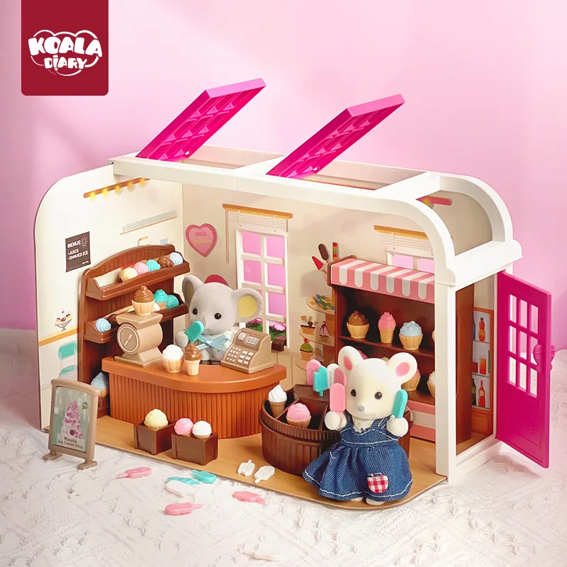 Fai Finta Di Giocattoli Playhouse Home Shop Scena Accessori E Mobili Per Casa Delle Bambole Mini Giocattoli Set Soggiorno Playset Giocattoli Per Bambi