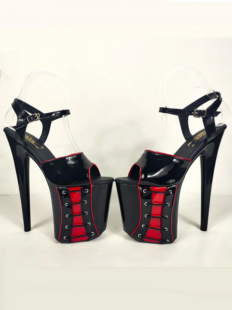 Sexy Fetish Mixed Colors Big Size Womens Gothic Platform exotic