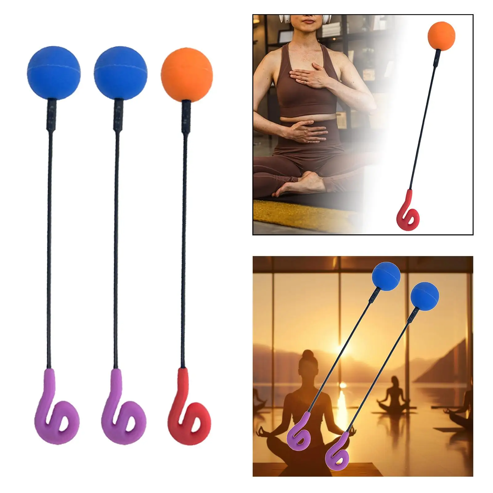 Friction Gong Mallet with Gong Wand Instruments Atmospheric Sound Effects Friction Mallet for Meditation Playing Players Yoga
