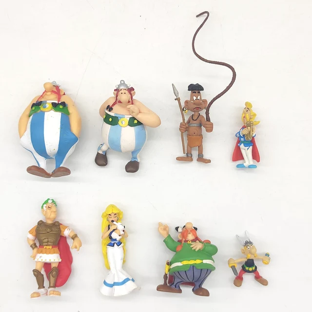Asterix, Obelix, Falbala, Idefix: 인기 고전 만화의 매력적인 피규어