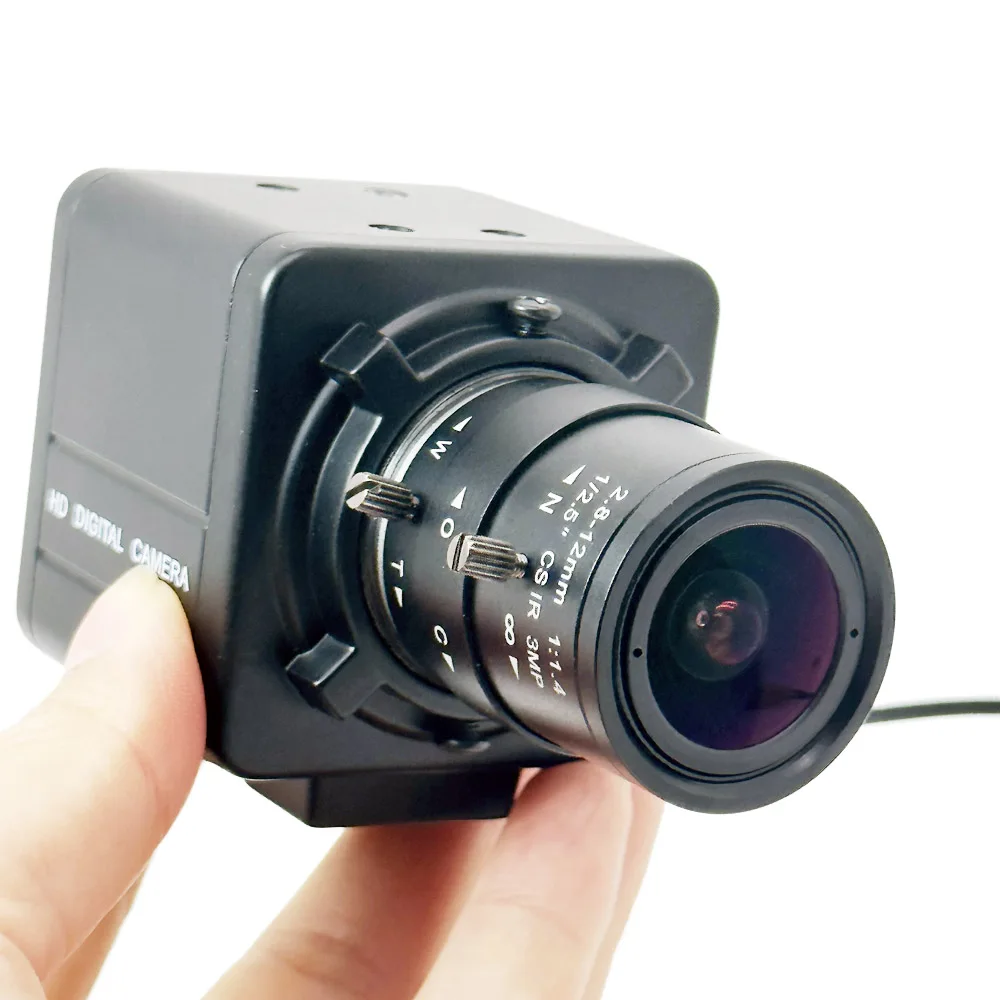 1200TVL 5-100mm Varifocal Manual Zoom Lens CVBS Analog