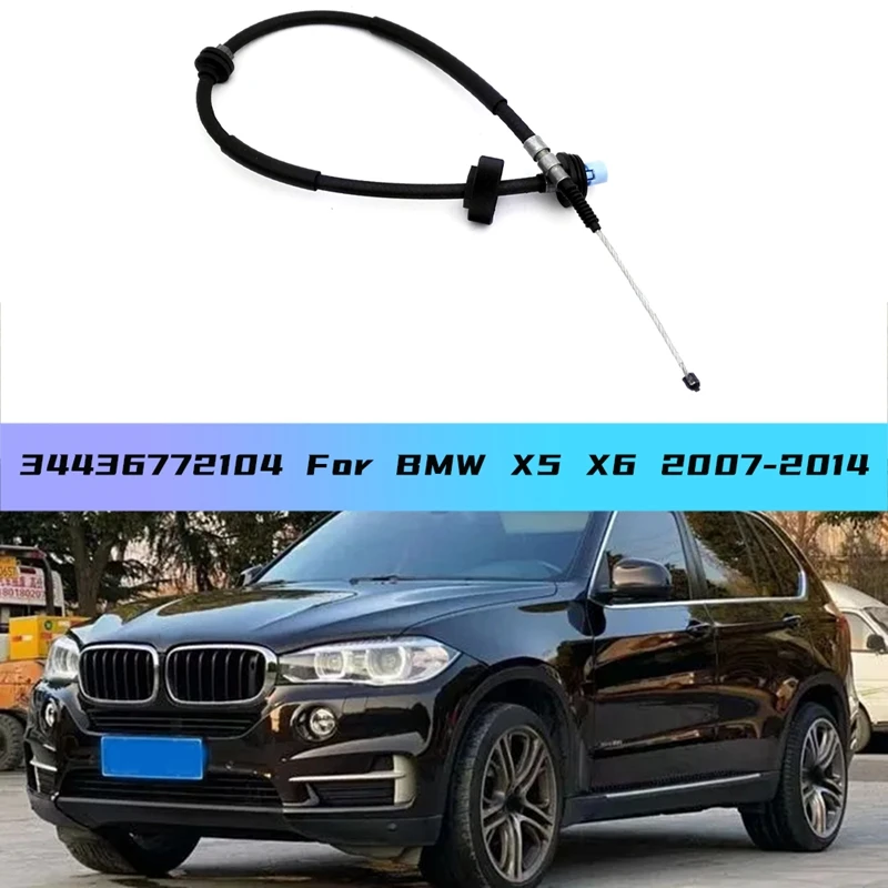 

Автомобильный задний правый Трос стояночного тормоза, ручной тормозной трос 34436772104 для BMW X5 X6 2007-2014, аксессуары