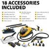 Wagner Spraytech 0282014 915e On-Demand Steam Cleaner & Wallpaper Removal, Multipurpose Power Steamer, 18 Attachments Included 2
