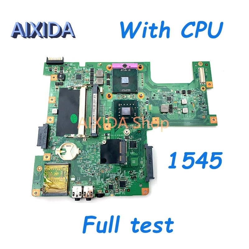 

AIXIDA CN-0G849F 0G849F G849F 488.4aq01. 031 материнская плата для Dell Inspiron 1545 материнская плата для ноутбука GM45 DDR2 с полностью протестированным процессором