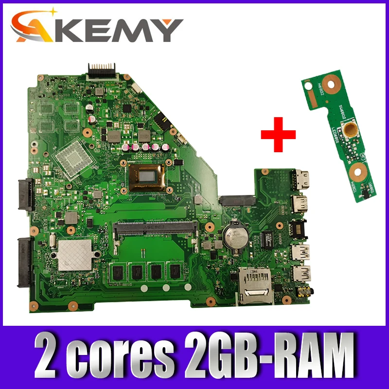 Excellent for Asus X550CA Laptop Motherboard with 2117U HM76 X550CC NAIN Board REV:2.0 100% Working