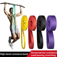 1pcs Fitness Elastic Band Tpe Resistance Band Yoga Assist Tension Band Latex Elastic Rope Training Shoulders Backs And Hips
