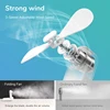 JISULIFE Portable Fan Mini Handheld Fan USB 4500mAh Recharge Hand Held Small 3 in1 Pocket Fan with Power Bank Flashlight Feature 3