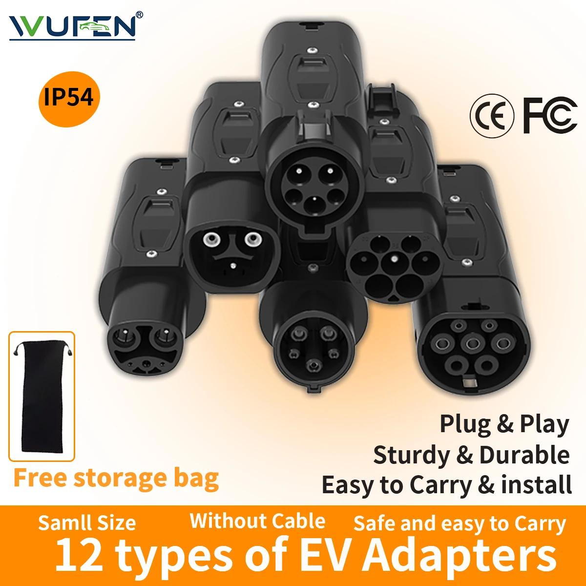 WUFENGlobal32AElectricVehicleAdapterType1toType2ChargerACType2toGB/TConvertorGBTtoType2/Type1ForElectricCars-AliExpress34
