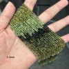 Wholesale Natural Green Tourmaline 2mm 3mm 4mm 3A Faceted Round Loose Beads For Jewelry Making DIY Bracelets Necklace 2