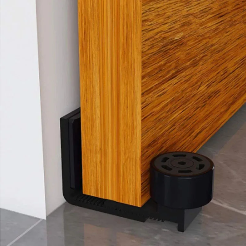 Sliding Door Roller Sliding Barn Door Guide CCJH Canggumen Double Pulley Swing Stop Limit Positioner Folding Door Toilet Hanging Rail Pulley Hardware Accessories
