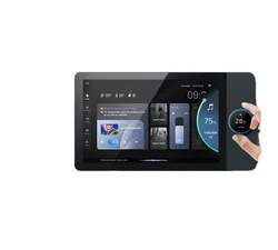 SZMYQ Tuya Smart Home 6Touch Screen Music Playback & Smart Home Control Panel With Buil-In Gateway With A Knob