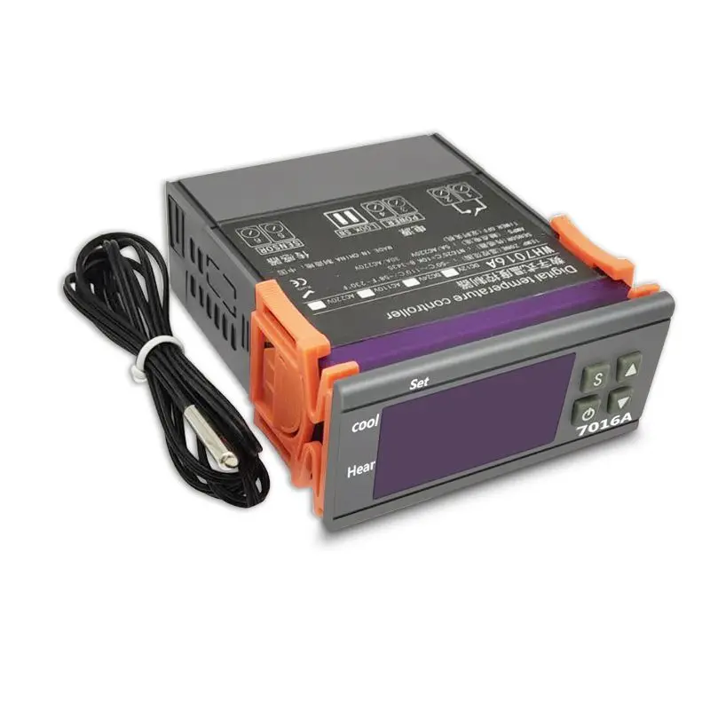 7016A 12V 360W High-Precision Thermostat Freezer Incubator Incubation Thermostat 30A High-Power Temperature Control Switch