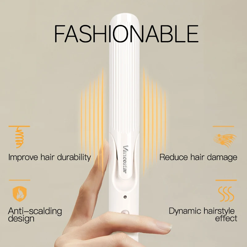 2in1 Hair Curling Tongs Flat Iron Professional Hair Straightener Curler PTC Magic Curling Treatment Styling Appliances