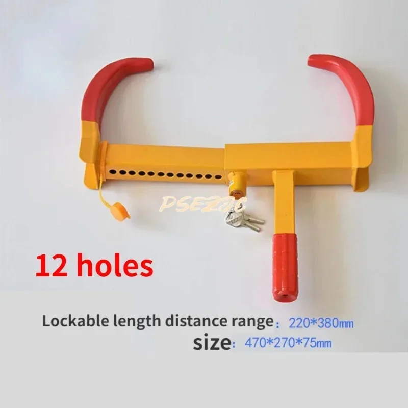 The Ox Horn Wheel Lock Can Be Used As A Clamp Lock A Vice and Car Tire car anti theft
