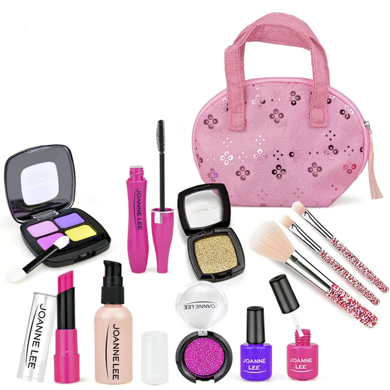 Mimigo Maquillage Enfants Cosmétique Jouet Filles Maquillage Kit Pour  EnfantsToy Beauté Ensemble Cadeau d'anniversaire Pour 3 4 5 6 Ans Filles  Fit Jeu de rôle, Princesse Dress Up