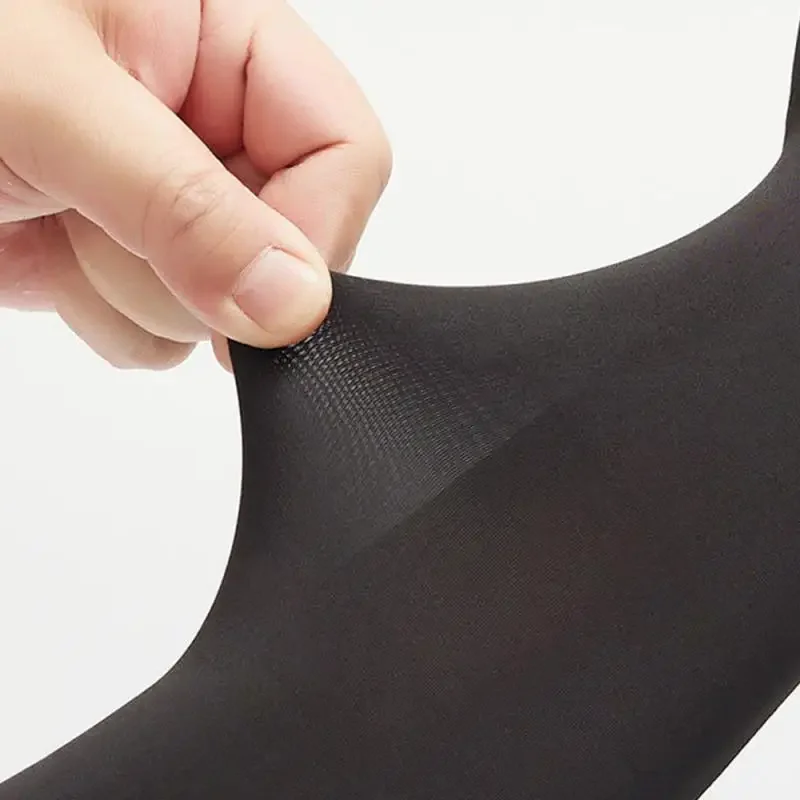 1 Pair Sports Arm Sleeves Outdoor Cycling Running Fishing Climbing Arm Cover Sun UV Protection Ice Cool Sleeves 5-finger Cuff 4