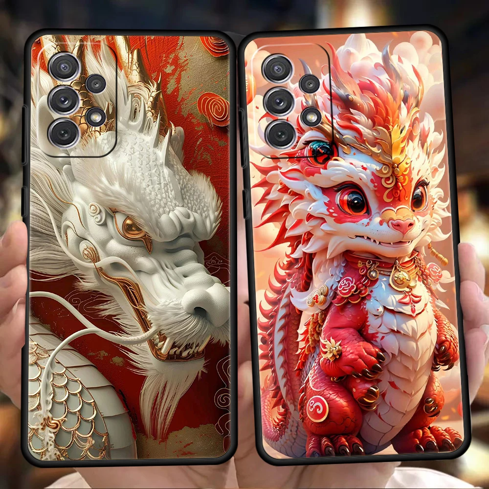 Whimsical Dragon Soft Shell Phone Case