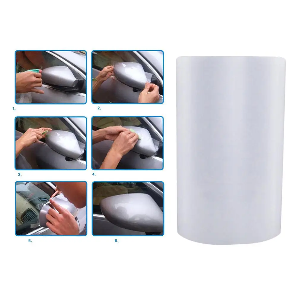 Clear Car Panel Door Paint Protection Film Sheet Wrap Sticker Protector Anti Scratch Car Door Sill Edge Protection Film