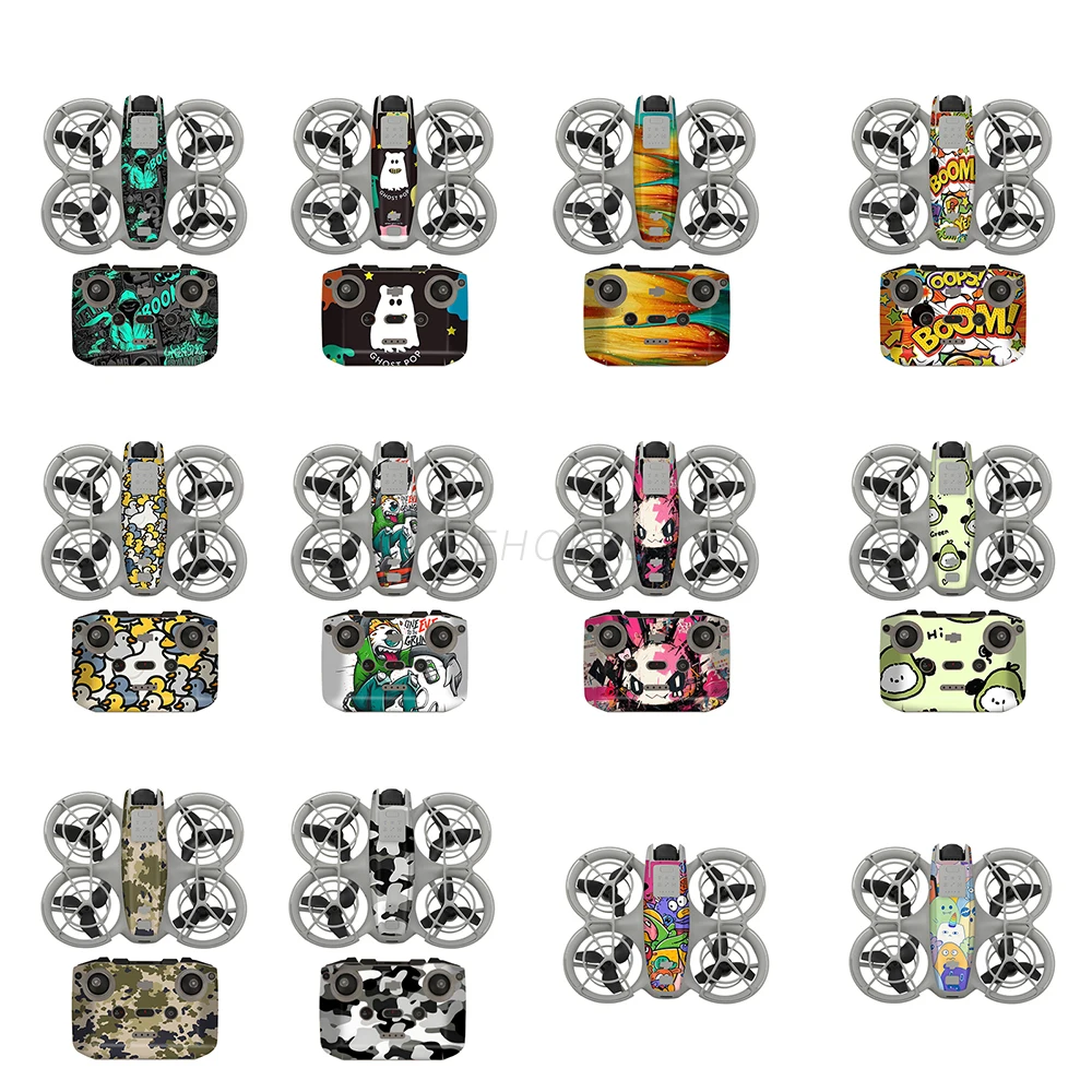 Drone and Controller Sticker Kit For DJI NEO drone accessories