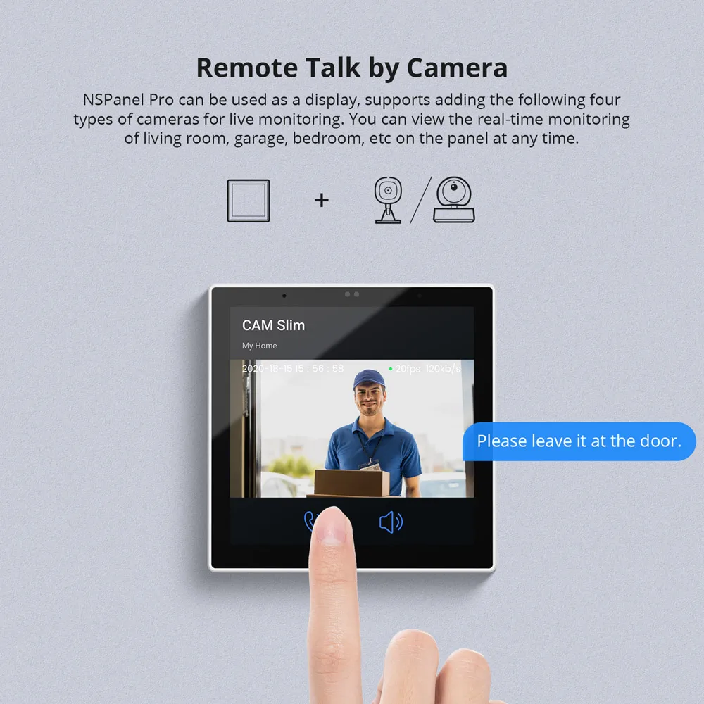 SONOFF NSPanel Pro Smart Home Control Panel Smart Thermostst Power