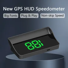 2023 HD 자동차 헤드업 디스플레이, HUD 앞유리 프로젝터, GPS 시스템, 모든 자동차 속도계, 자동차 전자 액세서리, 속도 km/h