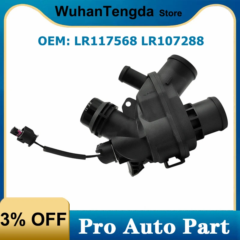 LR117568 Engine Coolant Thermostat LR107288 for Land Rover Discovery Range Rover Sport Range Rover Vogue