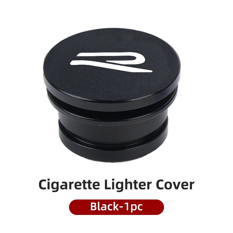 Premium Metal Car Cigarette Lighter Dustproof Decorative Cover Accessory