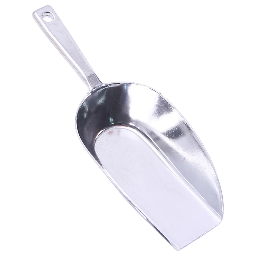 Ice Cream Scoop Scoop Ice Metal Scoops Utility Large Flour Cube Aluminum Kitchen Measuring Bean Coffee Popcorn Dog Bar Aluminium Alloy Holder