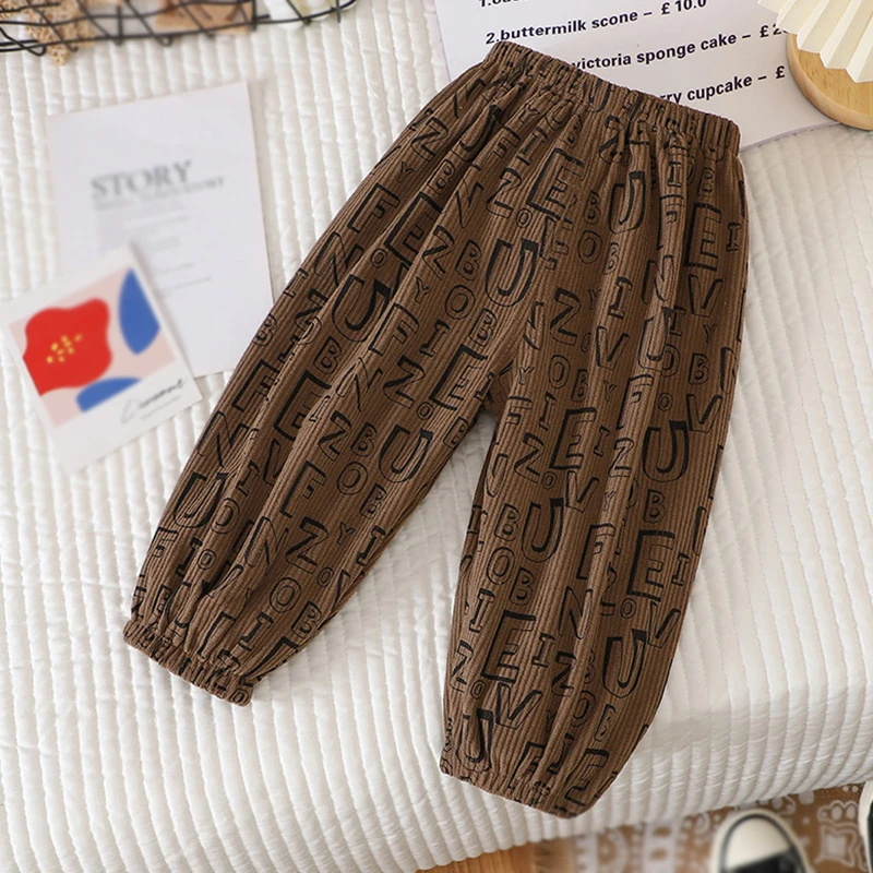 Baby Pants Boys Girls Newborn Toddlers Autumn Spring Summer Print Soft Casual Clothes Pants Sports Trousers 3