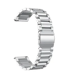 Premium 22mm Stainless Steel Watch Strap Bracelet for 22mm (Siver)