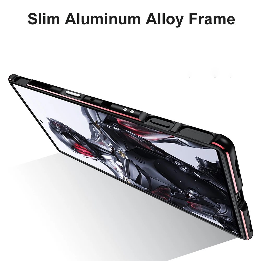 Aviation Aluminum Bumper Frame Case For Nubia Red Magic 5G – Shockproof Metal Cover