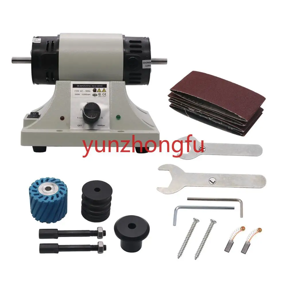 

0-8000R 350W US 110V Leather Burnishing Polishing Machine Leather Burnisher Machine