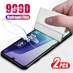 2-Pack Soft Hydrogel Film Screen Protector for Poco C75 4G (Transparent)