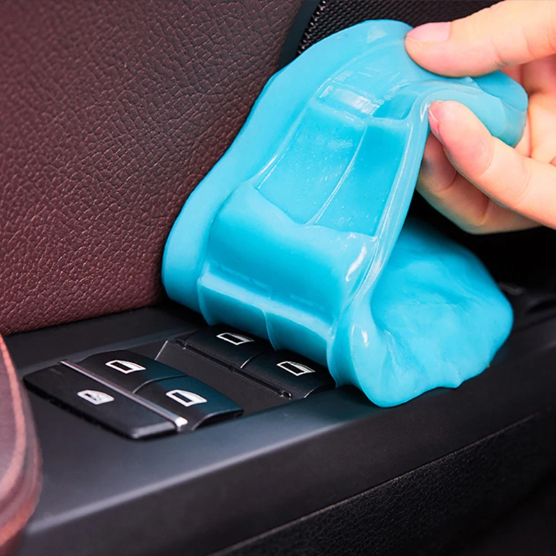 Car Cleaning Gel cleaning gel cleaning magic mud car cleaning gel Magic Mud Car Interior Vent Dust Removal Glue Computer Keyboard Dirt Cleaning Artifact Auto Cleaner Accessories