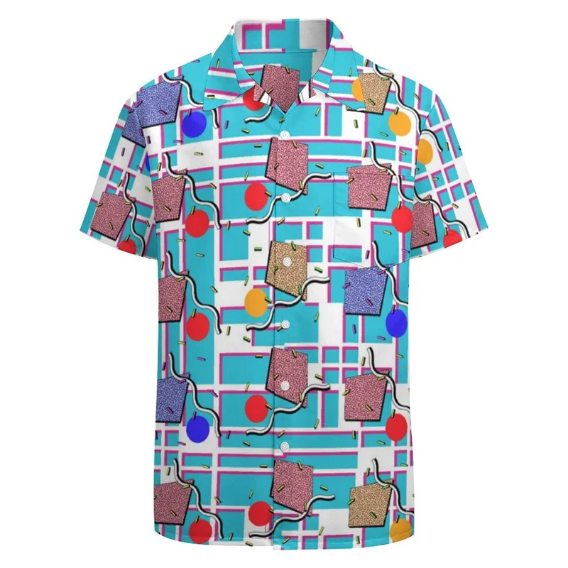 

Fun Turtle Floral Graphic Shirts for Men Clothing 3D Printed Hawaiian Shirt Short Sleeve y2k Tops Kawaii Clothes Lapel Blouse