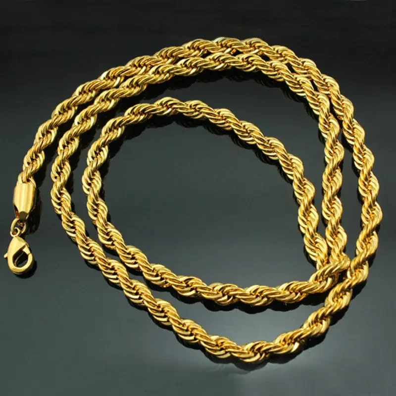 

Ожерелье из конопляного цветка с имитацией 100% чистого золота 18 К 999, модное ожерелье для мальчиков, ожерелье из настоящего золота 24 К, ювелирные изделия